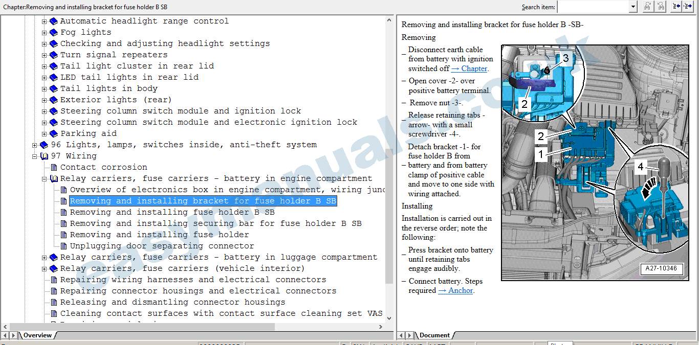 Citroen C5 (RD/TD) PDF Workshop Service & Repair Manual 2007 to 2017 