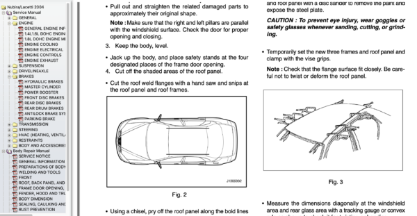 Chevrolet Lacetti PDF Workshop and Wiring Manual 2004-2008 - Image 5