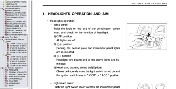 Chevrolet Lacetti PDF Workshop and Wiring Manual 2004-2008 - Image 3